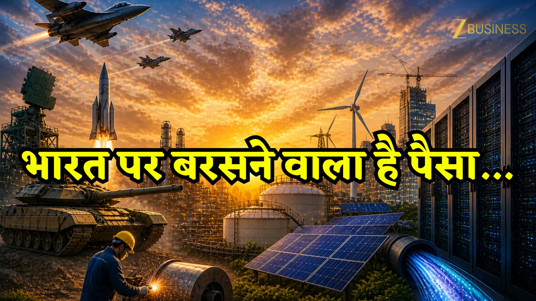 डिफेंस सेक्टर से लेकर डेटा सेंटर्स तक... ईरान टेंशन के बीच भारत में बरसेगा पैसा! 800 अरब डॉलर का हो सकता है निवेश!