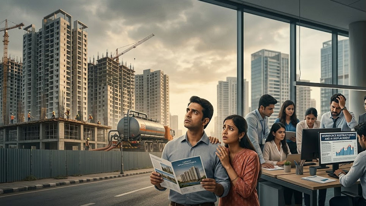 AI का खौफ, नौकरियों पर मंडराते खतरे से घटी घरों की डिमांड, फिर भी घर खरीदारों को नहीं है दाम घटने की उम्मीद