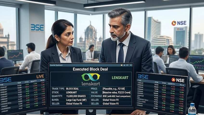 Lenskart में 5313 करोड़ रुपए की ब्लॉक डील, 5 शेयर होल्डर ने बेची 4.15% हिस्सेदारी, शेयर में दिखा एक्शन