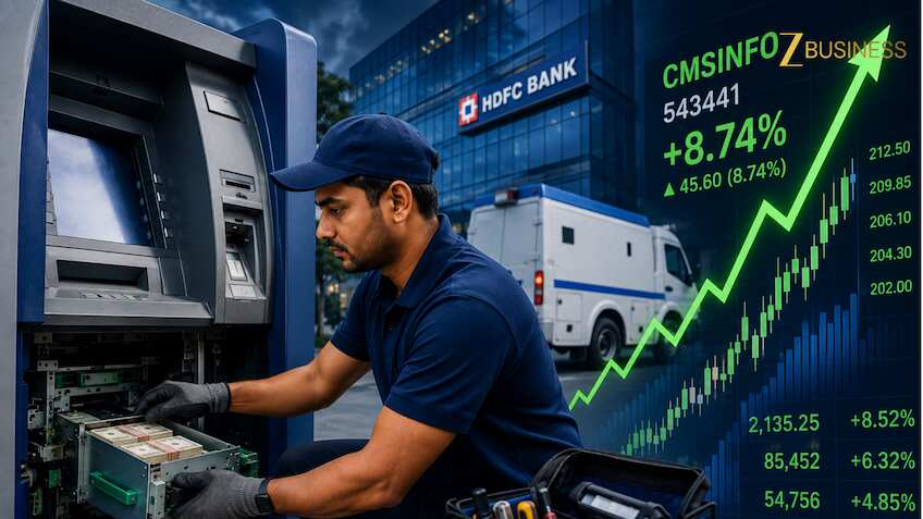 SBI के बाद अब HDFC Bank से भी मिला इस कंपनी को बड़ा ऑर्डर, 5 साल में संभालेगी 6,000 ATM का काम