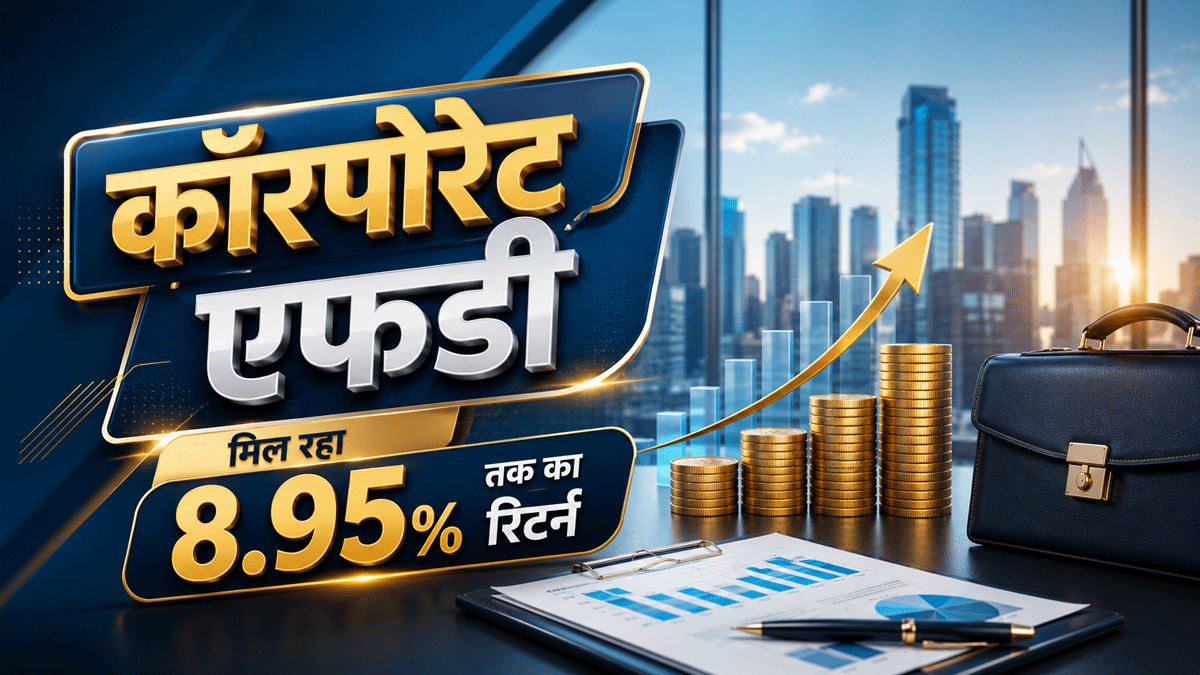 बैंक एफडी छोड़िए.. कॉर्पोरेट एफडी कराइए! मिलेगा 8.95% तक का रिटर्न, यहां देखिए NBFCs के रेट्स की पूरी लिस्ट