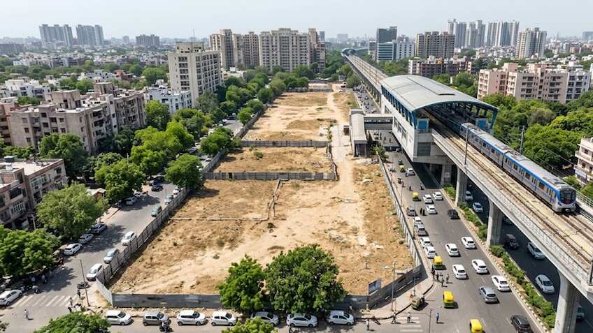 दिल्ली में मेट्रो स्टेशन के पास जमीन, बिना 1 रुपए खर्च किए होगी कमाई, बिल्डर के रेवेन्यू का मिलेगा 30% हिस्सा