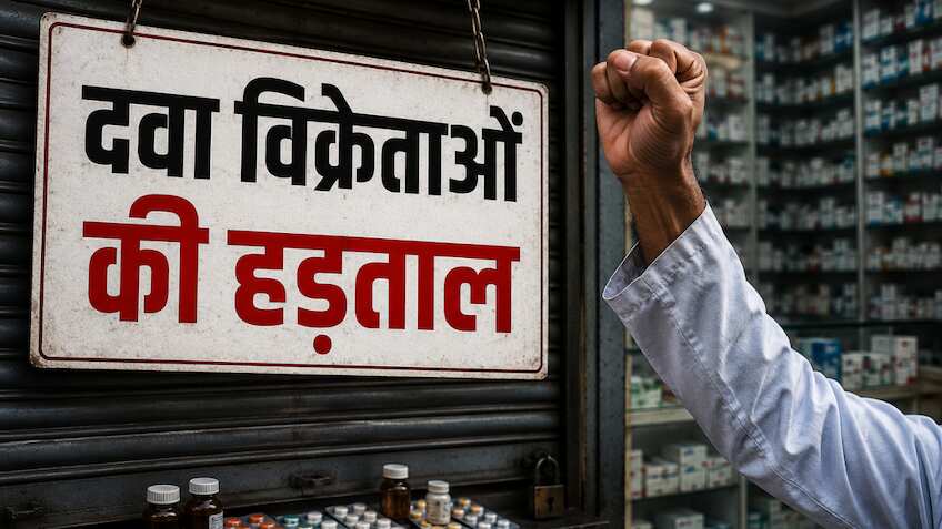 20 मई को देशव्यापी हड़ताल, दवा विक्रेताओं ने इन वजहों से लिया कड़ा फैसला, सरकार से की अपील 