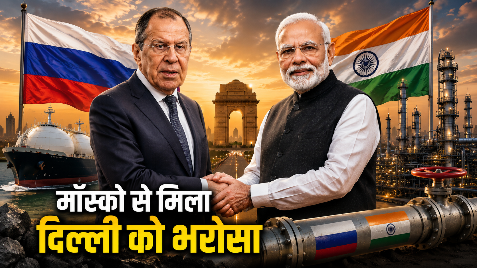 रूस से आया 'मेरा दोस्त'! ईंधन संकट में फिर निभाया वादा, सर्गेई लावरोव बोले- दिल्ली में कभी कमी नहीं होने देंगे