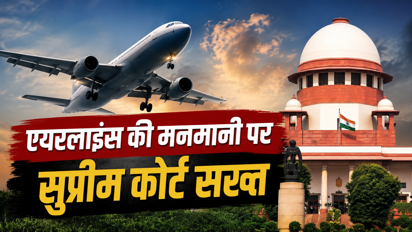एक ही रूट पर ₹8000 और ₹18000 का एयर टिकट, सुप्रीम कोर्ट ने जताई चिंता, सरकार से कहा- 'यात्रियों को दें राहत'