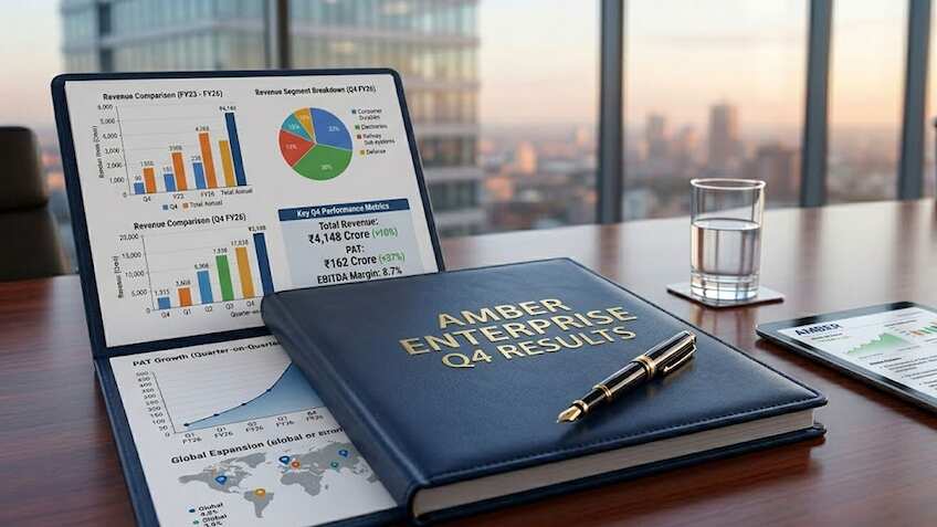 Amber Enterprises: Q4 में 27% उछला मुनाफा, डिफेंस-रेलवे से 2600 करोड़ के ऑर्डर, लेबर कोड से 9 करोड़ का झटका
