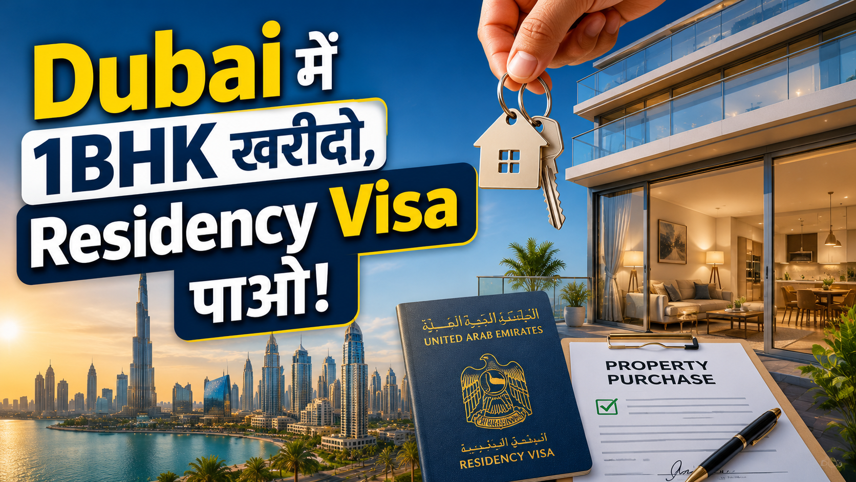 Dubai प्रॉपर्टी रूल्स बदले- इंडियंस के लिए घर खरीदना हुआ आसान! Studio Flat पर भी मिलेगा Visa, ₹1.9 Cr की शर्त खत्म