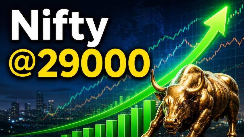 अगले साल 29000 पर होगा Nifty! जियोपॉलिटिकल रिस्क के बीच ब्रोकरेज बुलिश, बताया- लॉन्ग टर्म निवेशक क्या करें