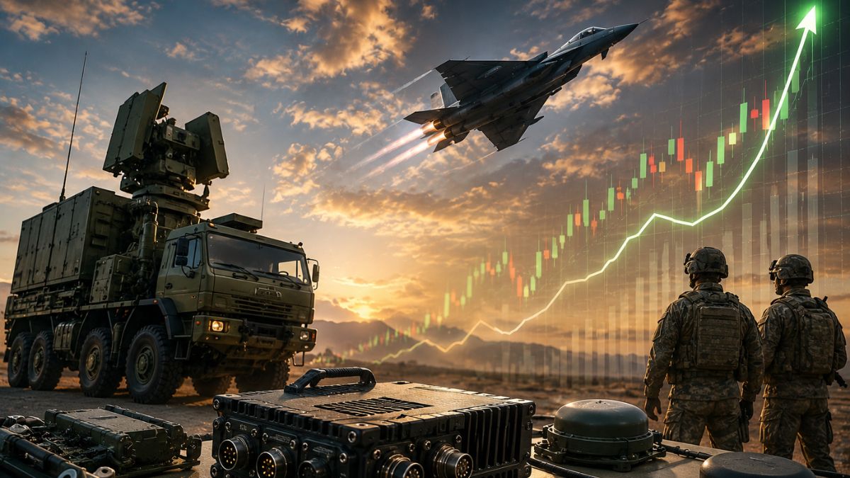 3 सेशन में 25% उछला ये Defence Stock, लाइफ हाई पर कर रहा ट्रेड; जानें सुपर रैली के 5 बड़े ट्रिगर