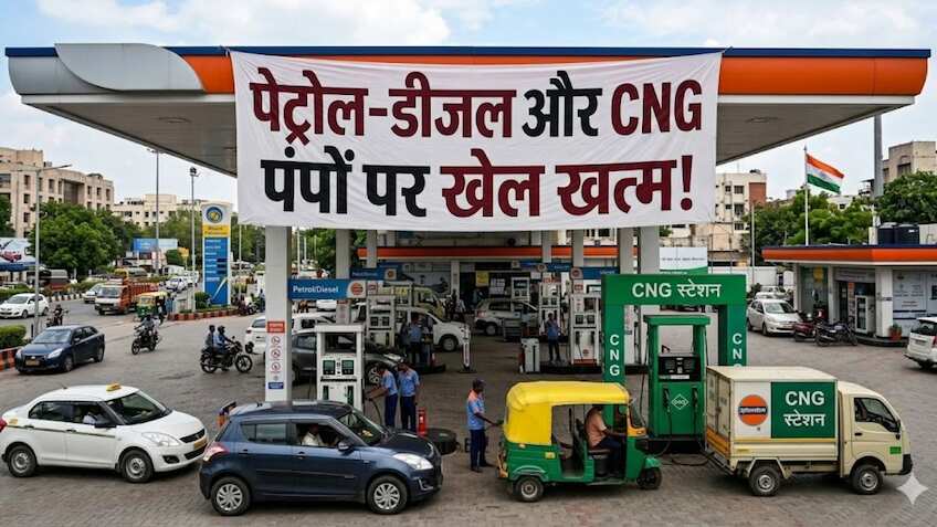 Petrol-CNG पंप पर अब नहीं होगी गड़बड़ी! सरकार ने बदला नियम; ग्राहकों को मिलेगा पूरा तेल