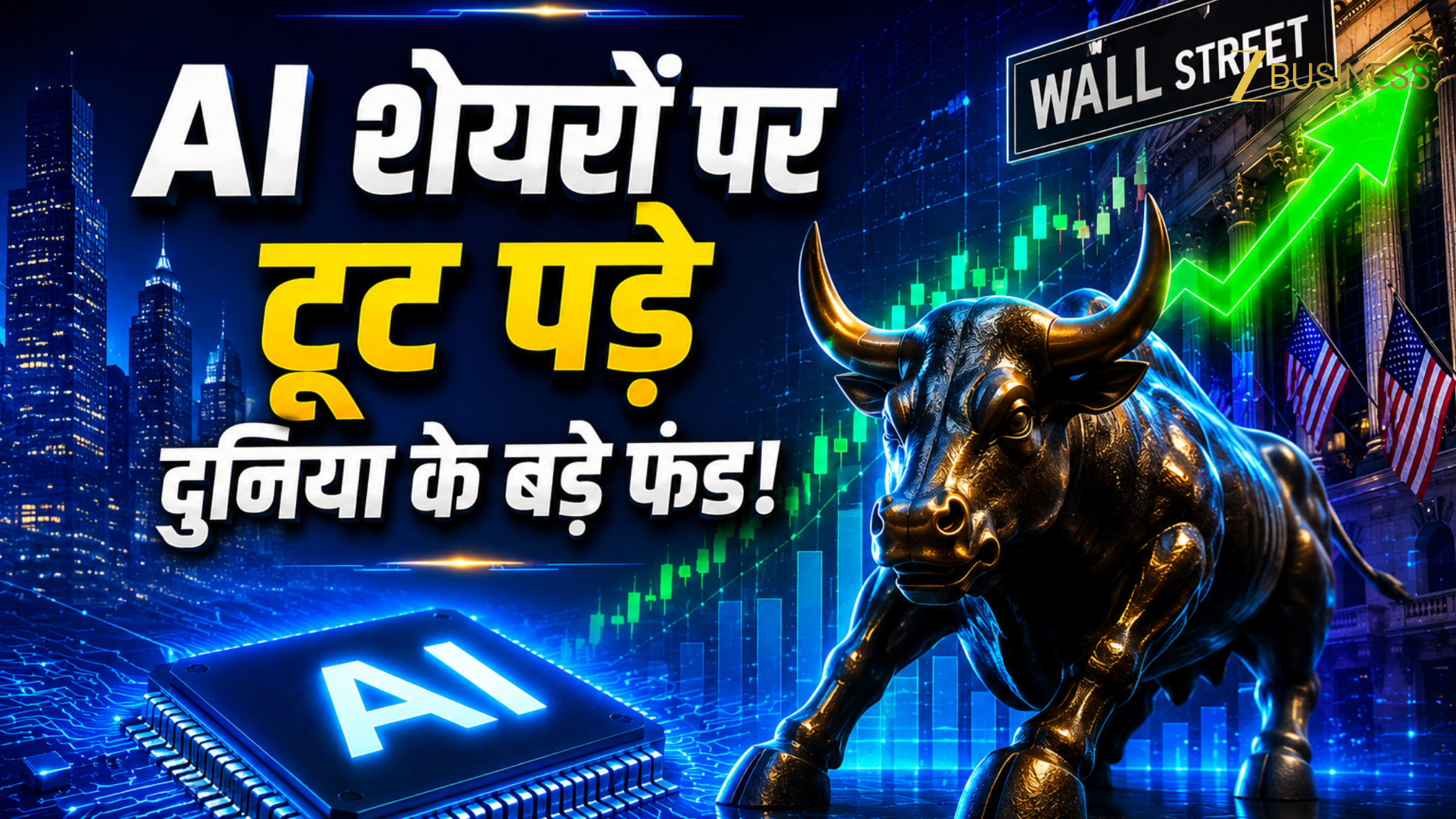 AI शेयरों पर टूट पड़े दुनिया के बड़े फंड! चिप बनाने वाली कंपनियां बनीं वॉल स्ट्रीट की सबसे बड़ी पसंद
