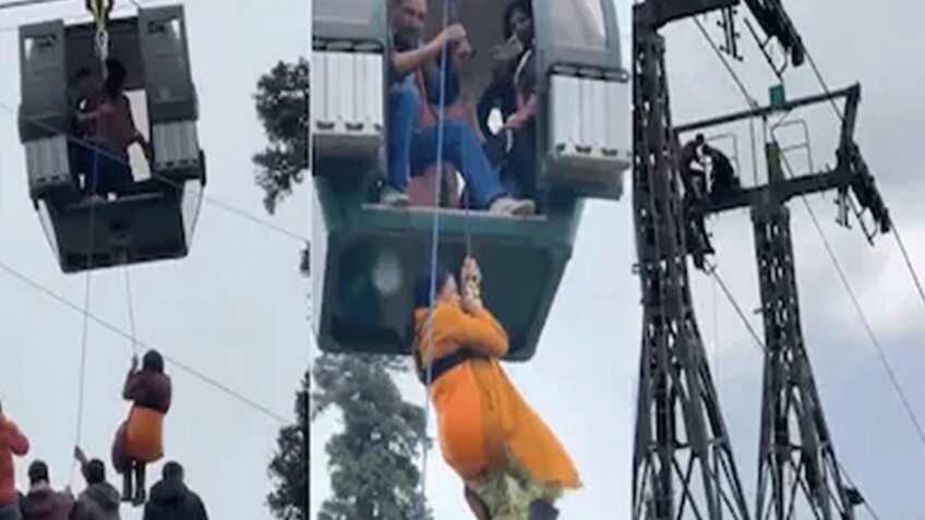 गुलमर्ग में 65 केबल कार हुईं खराब, हवा में अटकीं 300 जानें, 6 घंटे की मशक्कत के बाद सभी पर्यटकों को सुरक्षित निकाला
