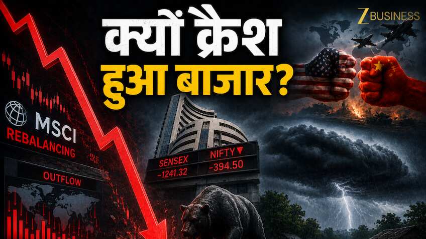 क्या होती है MSCI इंडेक्स रीबैलेंसिंग? जिसकी वजह से 10 मिनट में भरभराकर गिर गया बाजार