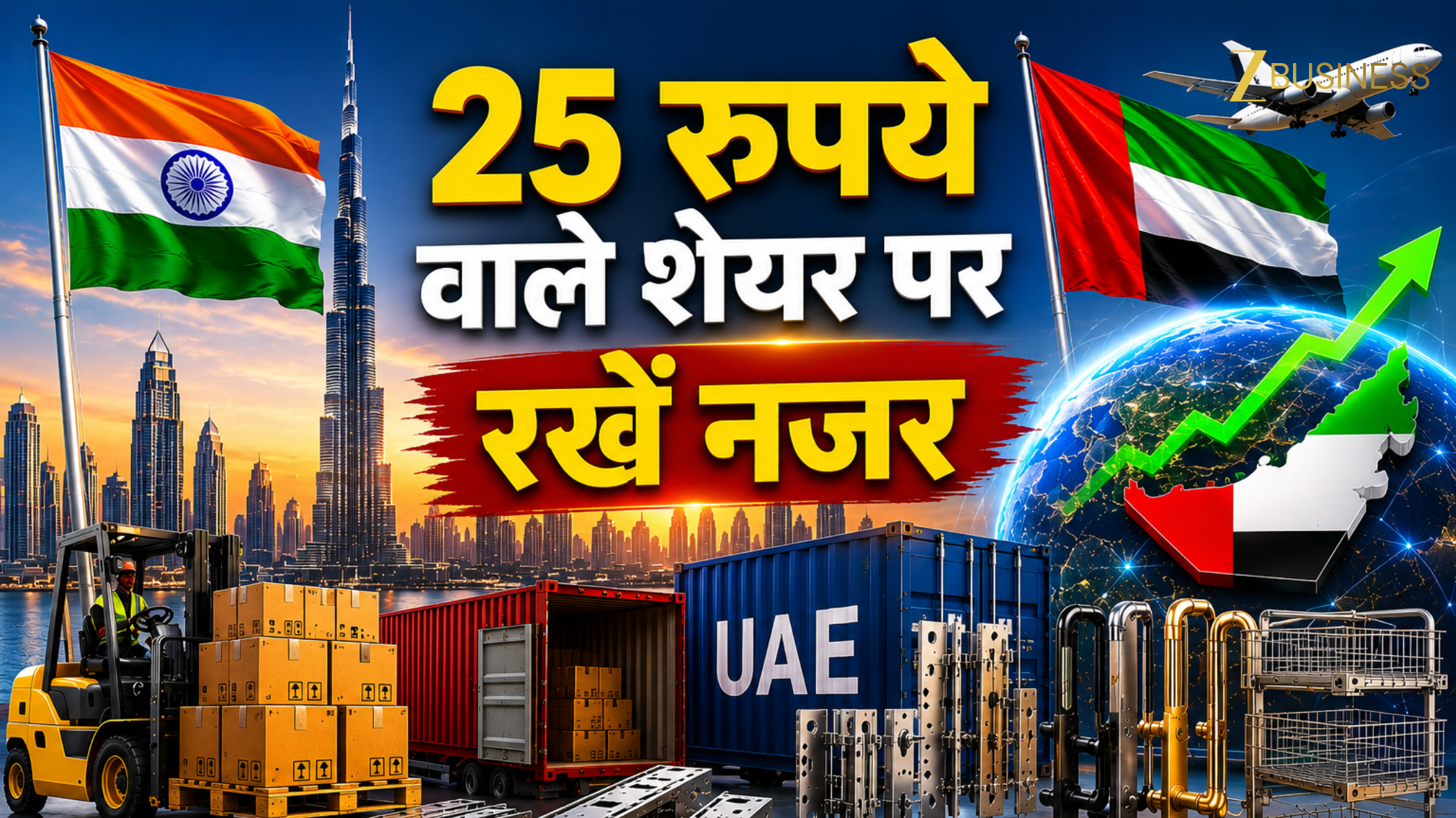 शुक्रवार की शाम स्मॉलकैप कंपनी को मिले UAE से 2 बड़े ऑर्डर! सोमवार को ₹25 वाले शेयर पर रहेगी नजर