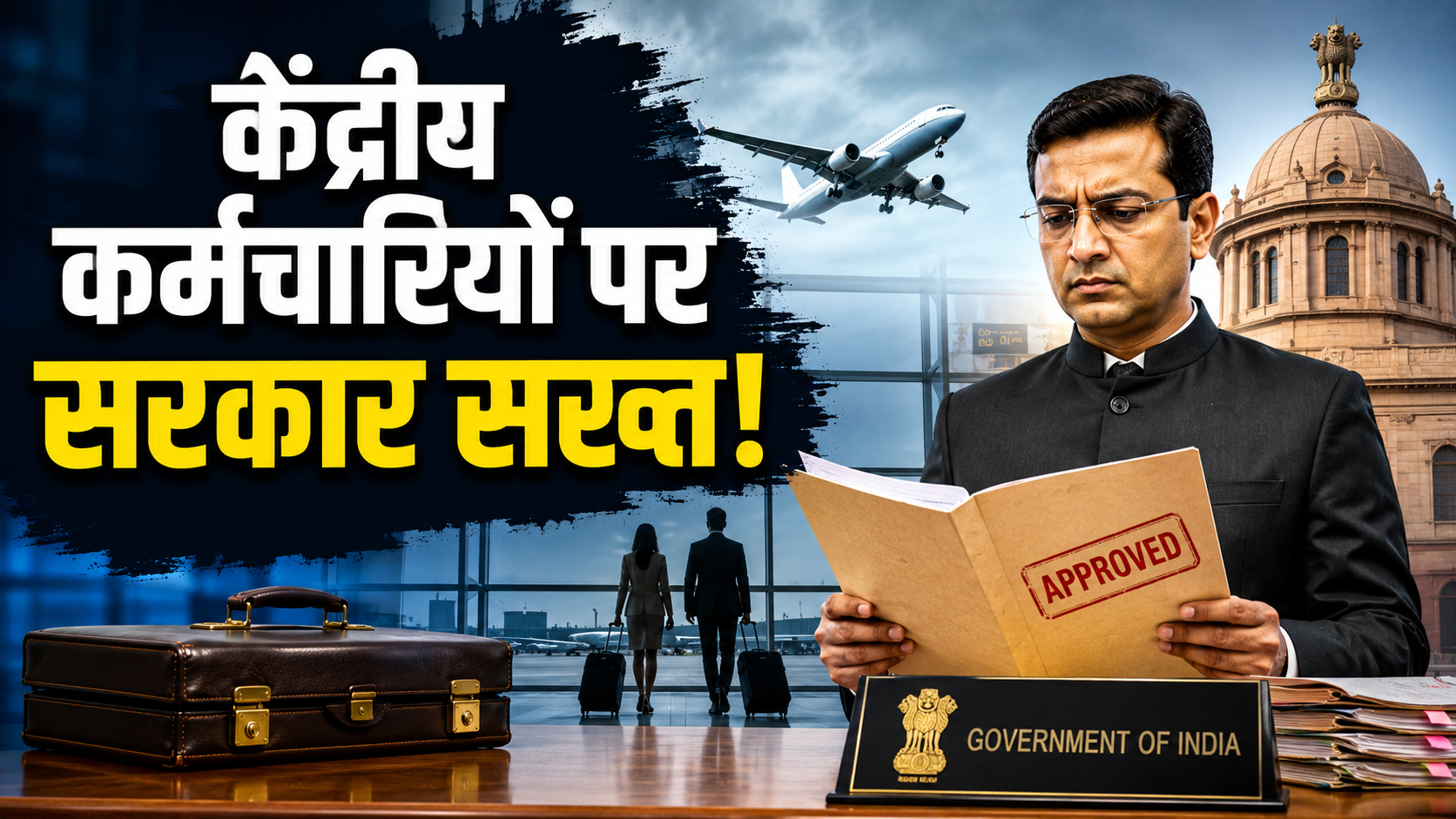 केंद्रीय कर्मचारियों के लिए बड़ा अपडेट! विदेश यात्रा के लिए 21 दिन पहले लेनी होगी मंजूरी, सरकार ने सख्त किए नियम