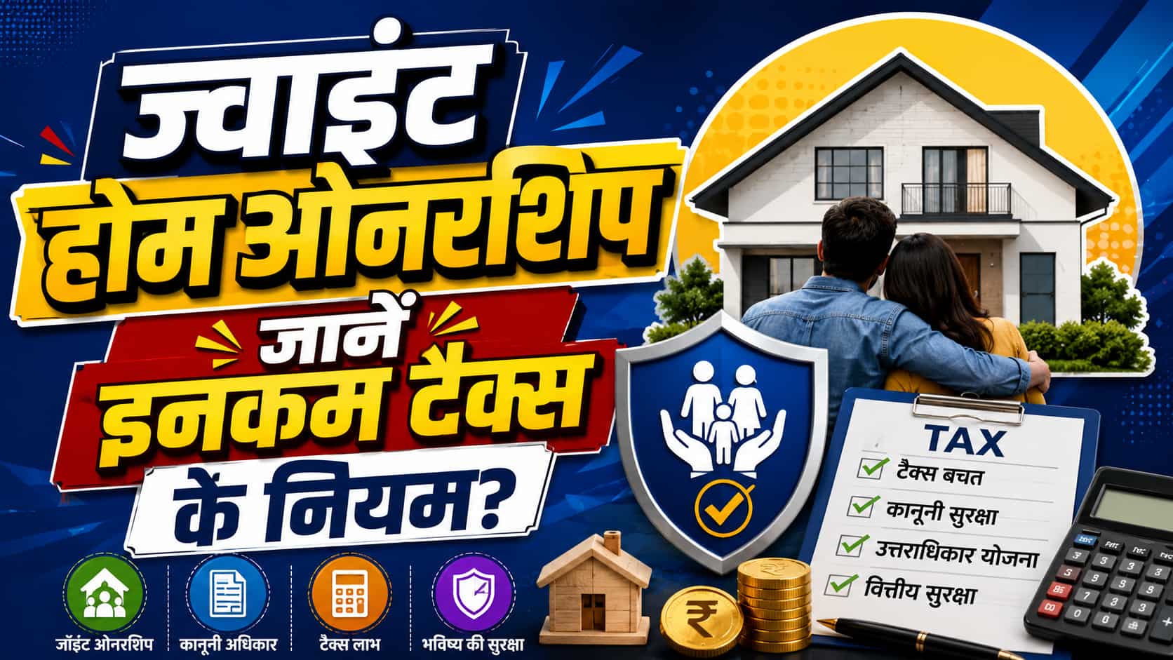 Home Co-Ownership Tax Rules: पति-पत्नी के नाम पर खरीदा घर तो दोनों पर लगेगा टैक्स? जानिए क्या कहते हैं नियम