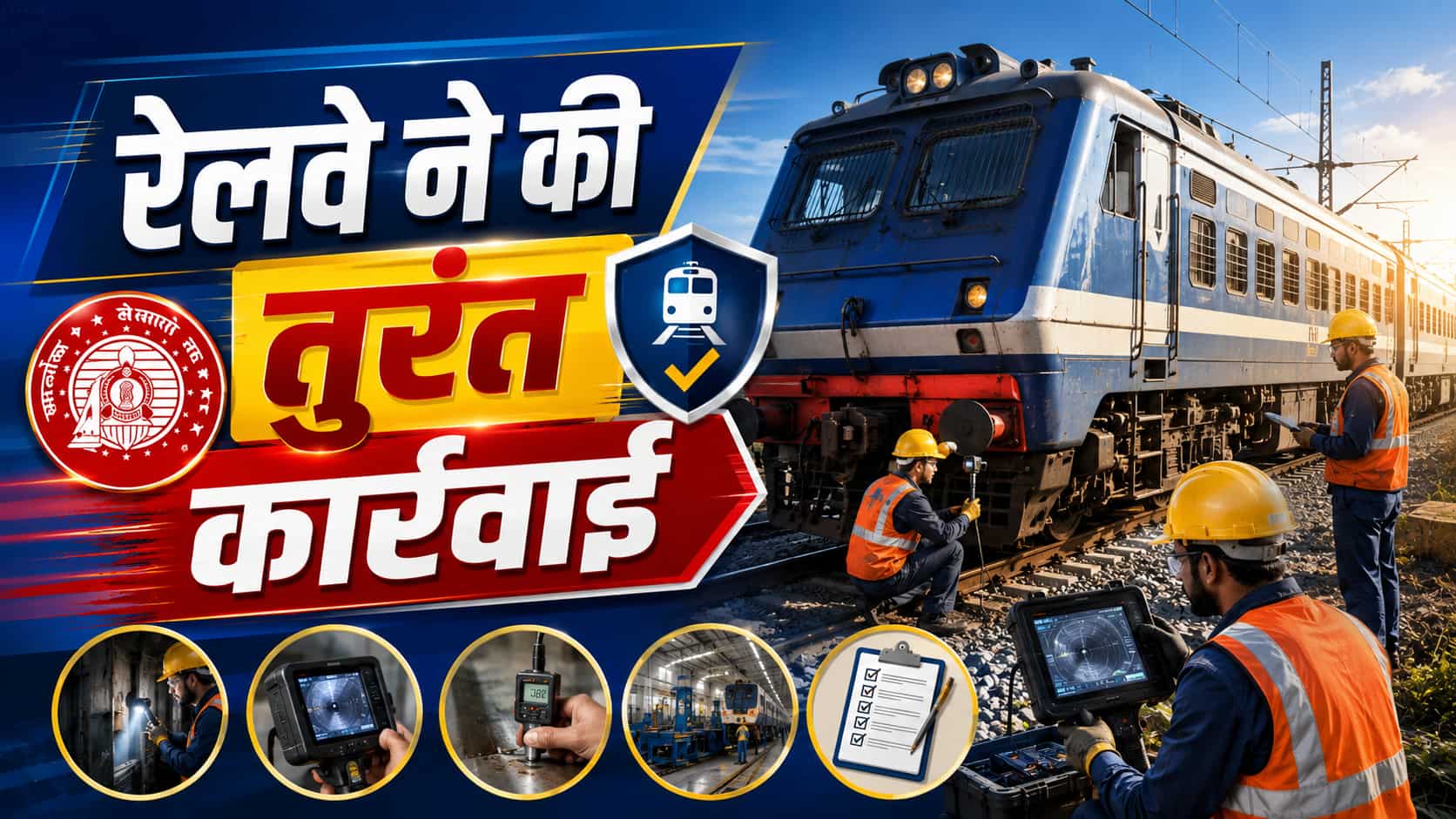 रेलवे ने की तुरंत कार्रवाई: ICF कोचों के लिए 'सेफ्टी ड्राइव' शुरू, एक दिन पहले ही स्पेशल ट्रेन में मिला था क्रैक