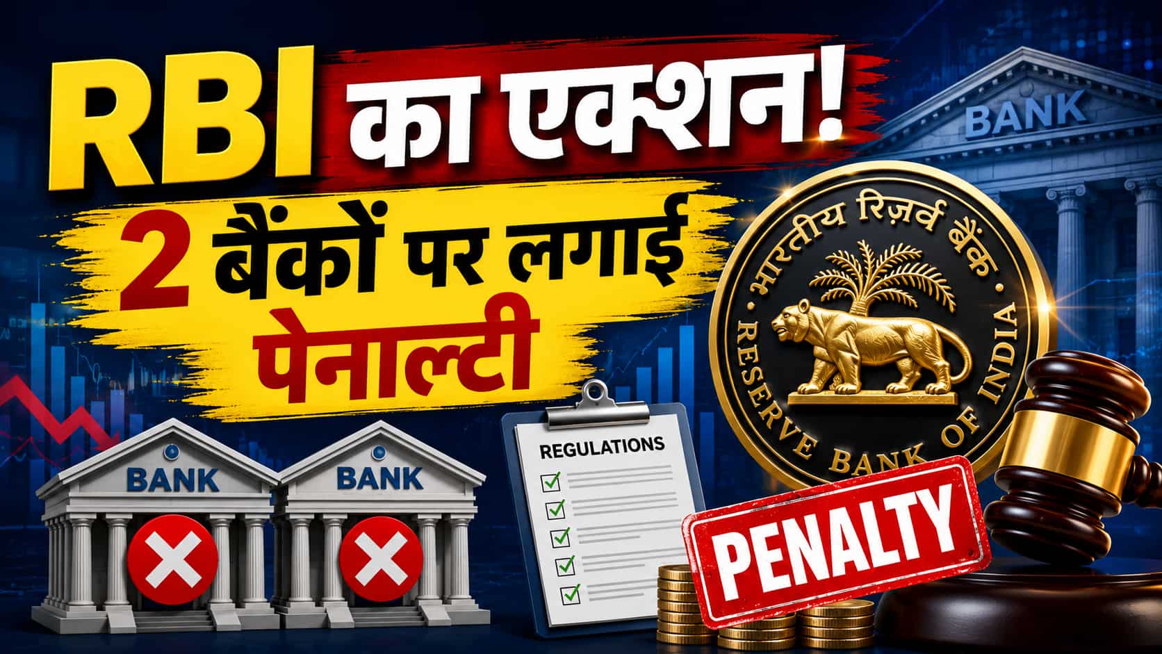 हरियाणा-महाराष्ट्र के इन 2 बैंकों पर RBI ने लगाया जुर्माना, नियमों का नहीं कर रहे थे पालन, जानिए क्या मिली गड़बड़