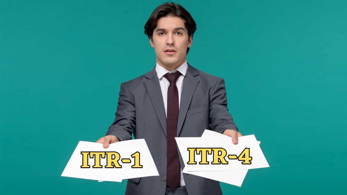 ITR-1 और ITR-4 के बीच उलझ गए हैं? जानिए किसे भरना चाहिए कौन सा फॉर्म, गलती बन सकती है नोटिस की वजह