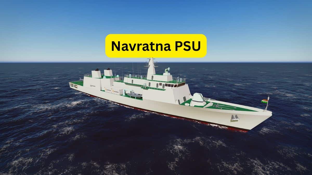 सरकारी डिफेंस कंपनी GRSE को मिला 'Navratna' का दर्जा, सोमवार को फोकस में रहेगा Defence Stock