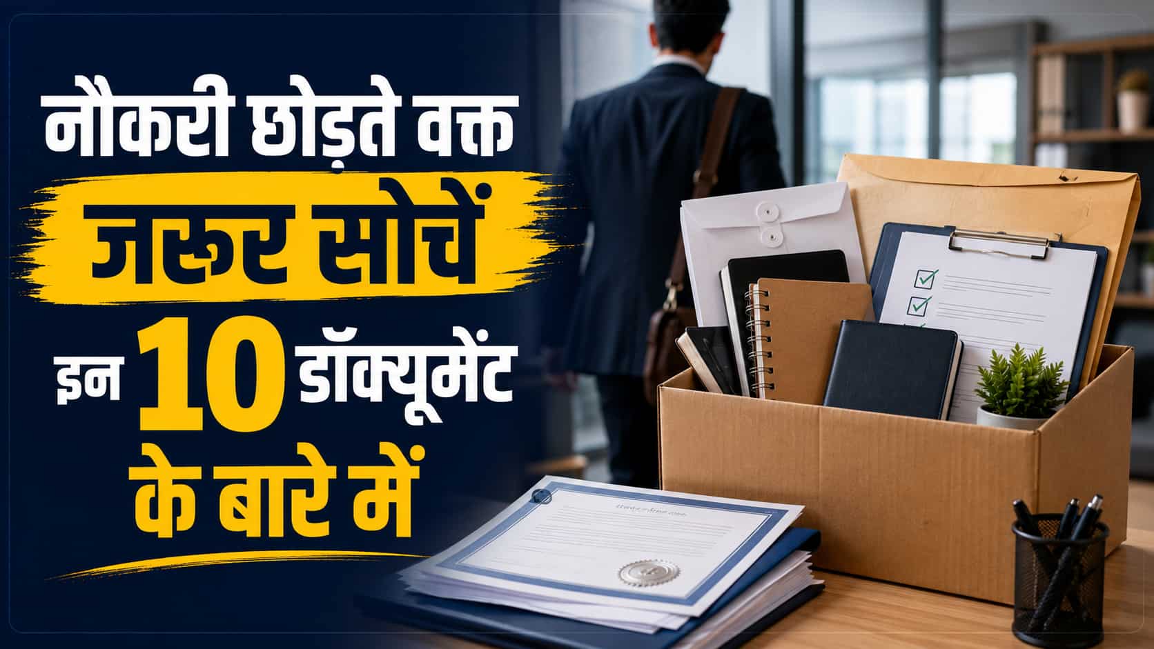 नौकरी छोड़ते वक्त ये 10 डॉक्युमेंट लेना बिल्कुल न भूलें! वरना नई Job में आपको हो सकती है परेशानी