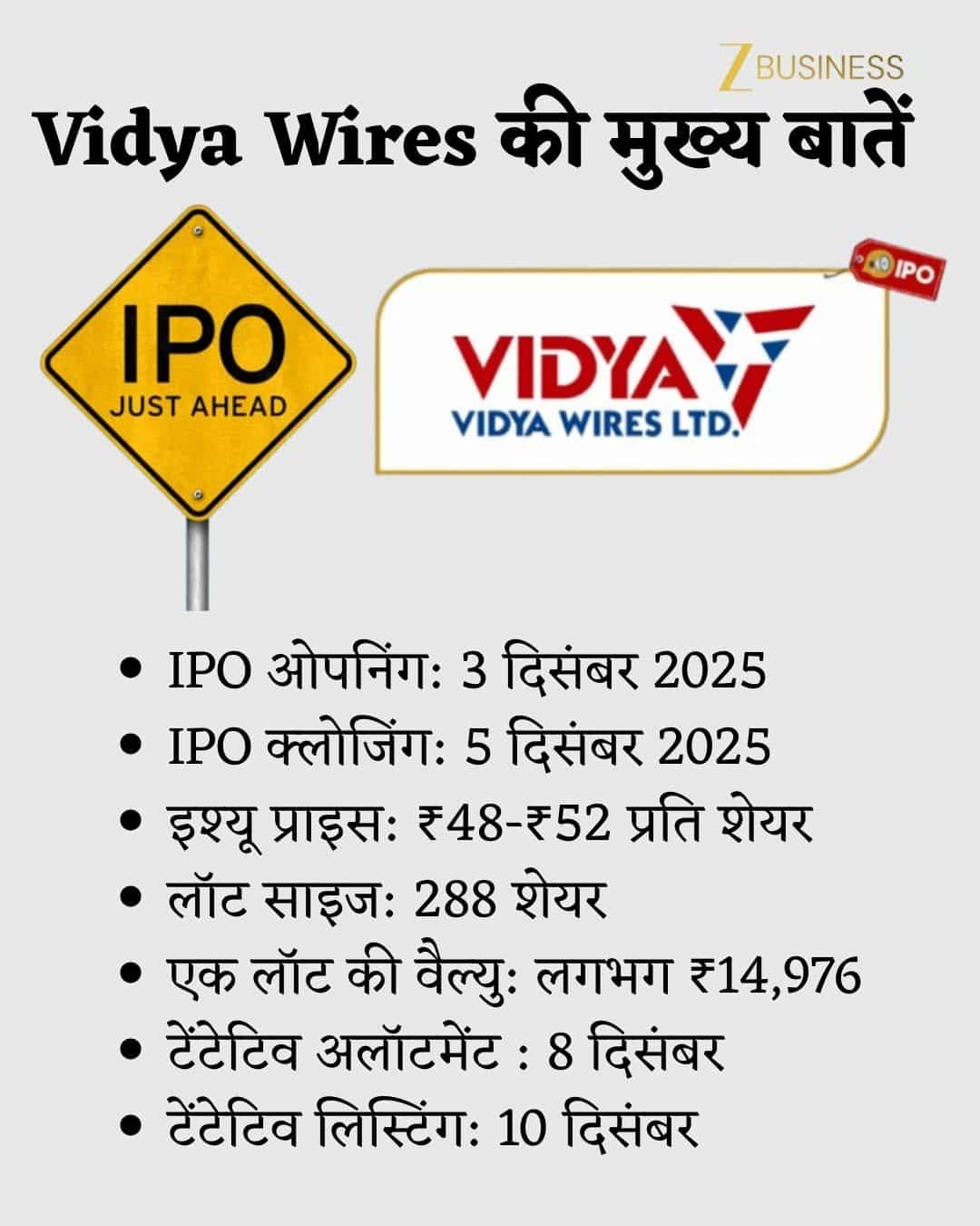 Vidya Wires IPO