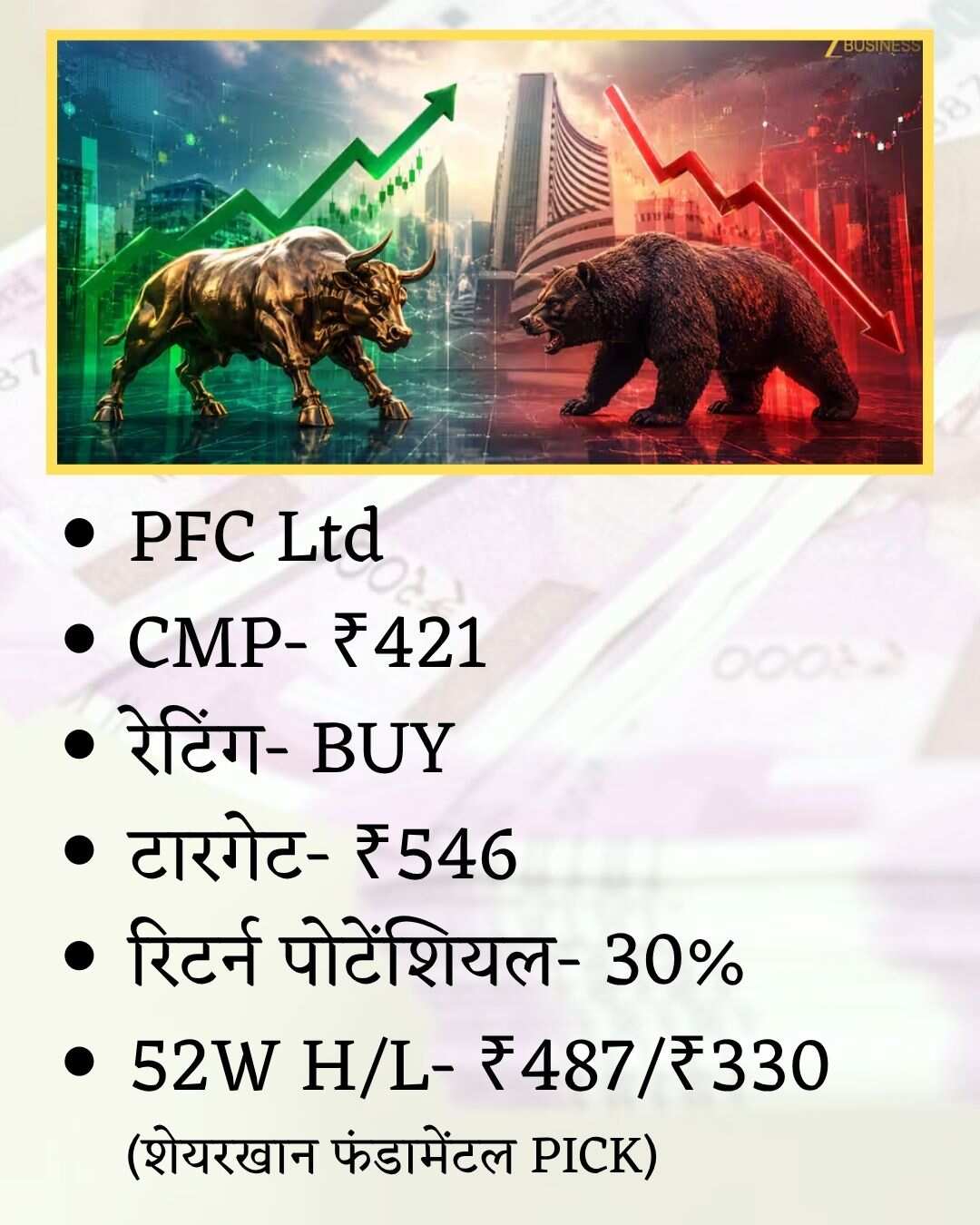 PFC Share Price Target