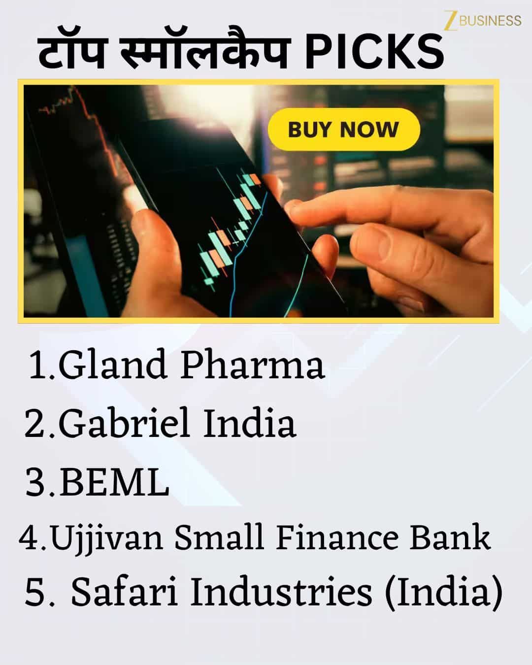 Top 5 small cap Stocks to BUY