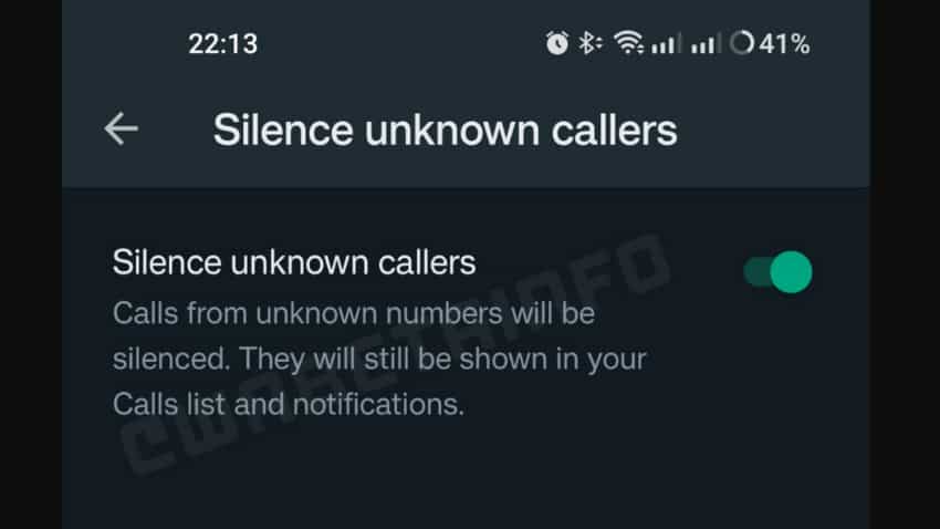 WhatsApp is working on a feature to mute calls from unknown numbers check how it works