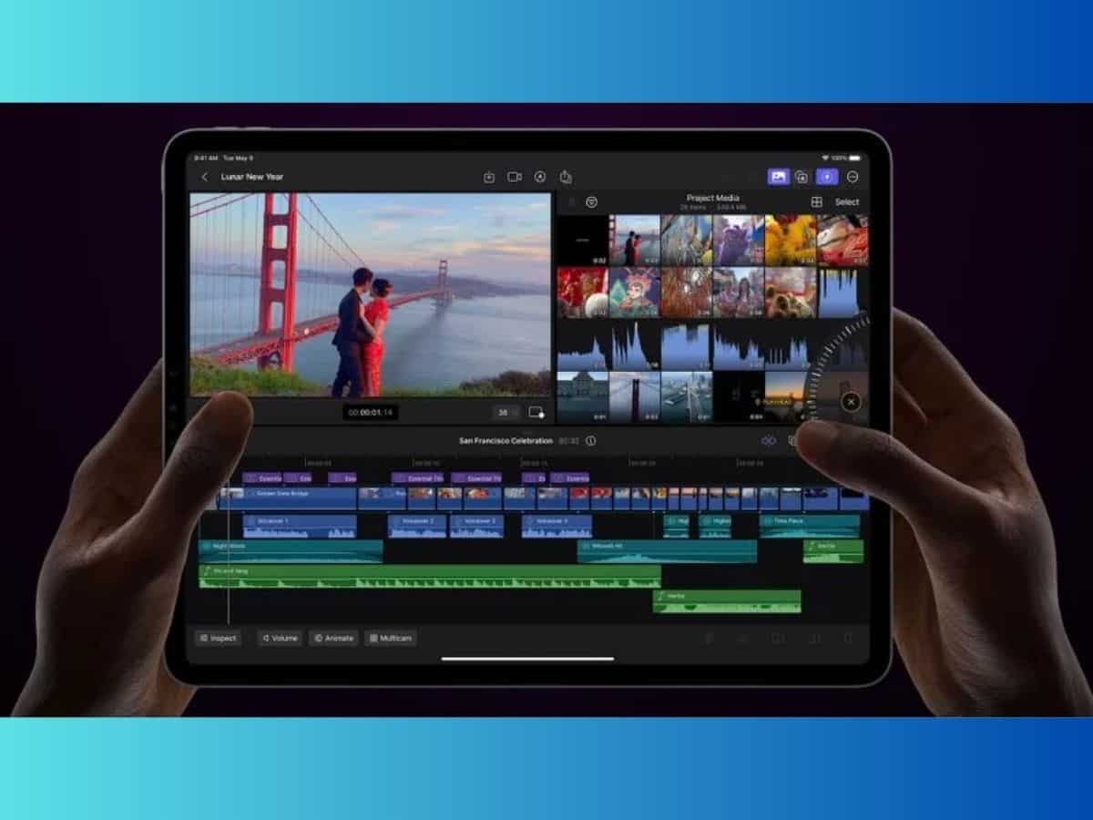 Apple Final Cut Pro, Logic Pro Arrives on iPad check price in India features and comatability editing App