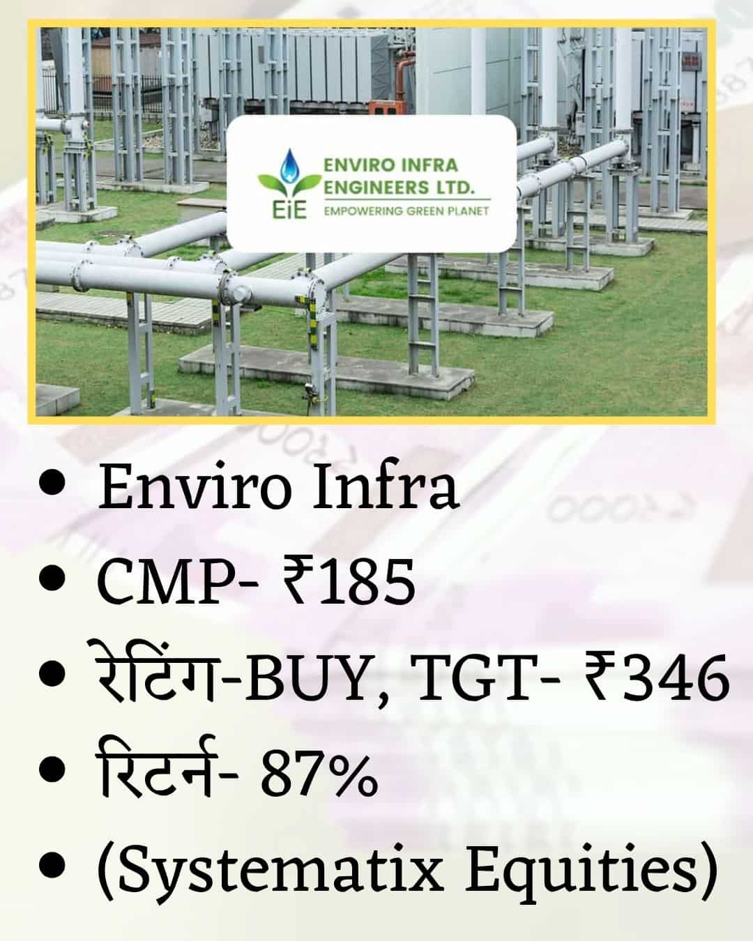 Enviro Infra Share Price Target