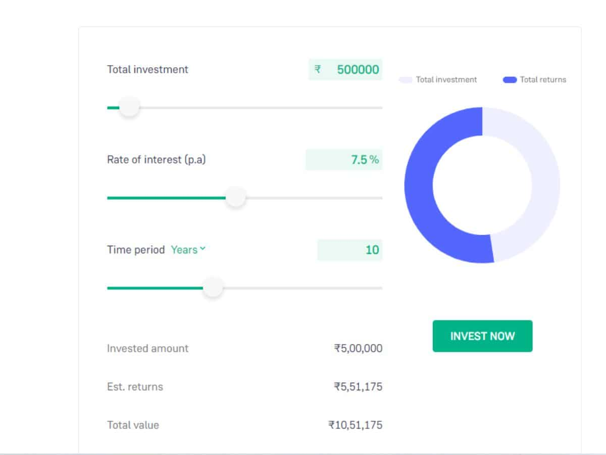 SBI FD 5 Lakh