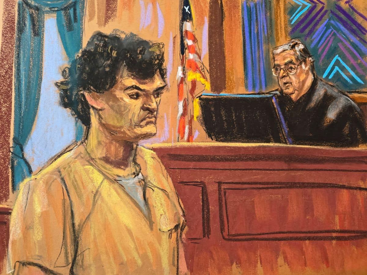 Sam Bankman Fried Case_Courtroom Sketch: Reuters