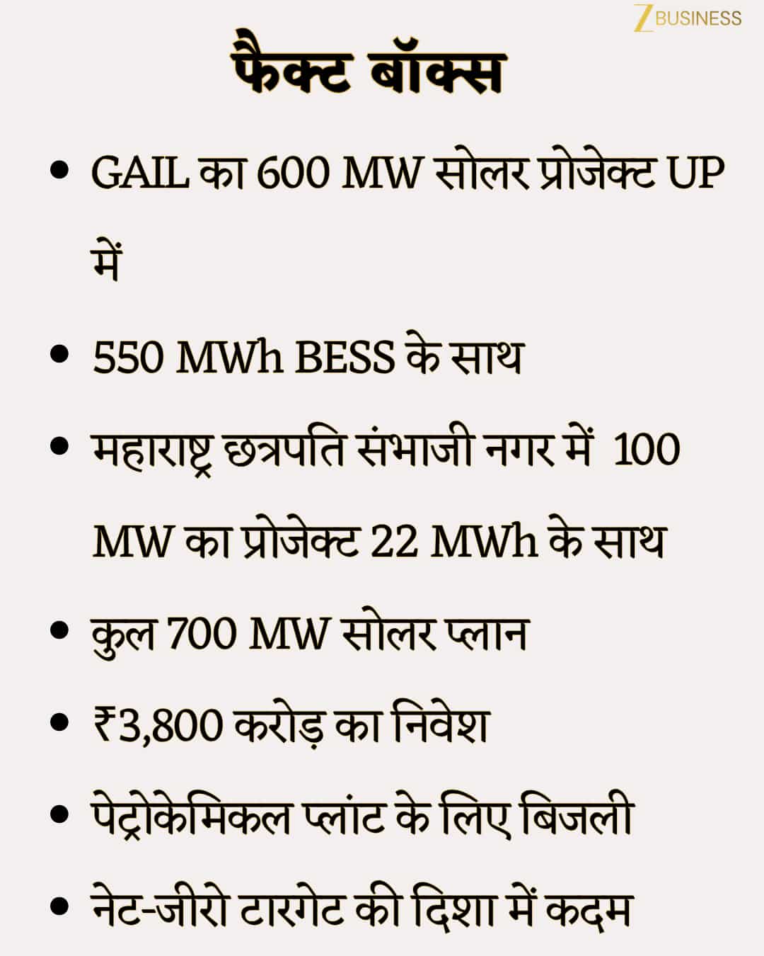 GAIL Solar Project