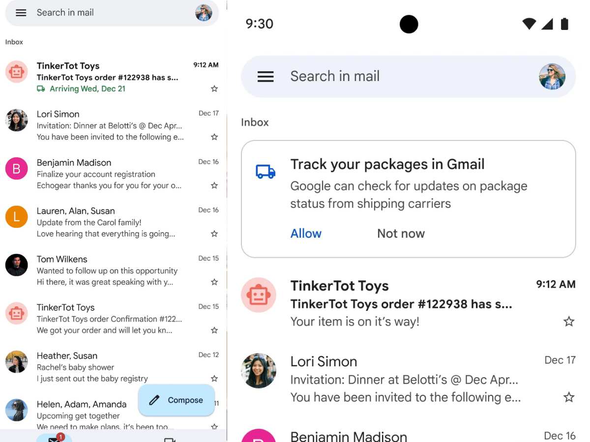 Gmail brings new Package Tracking feature for shopaholics to track the orders package by dates and ID