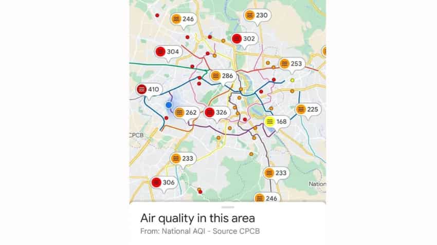How to check air quality on google maps on android and ios check step by step process