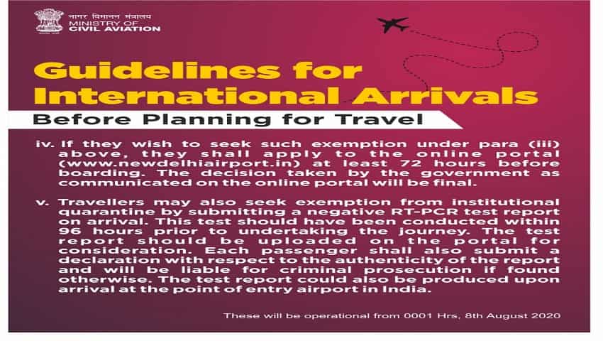 Guidelines for International Passengers