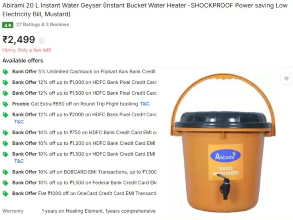 affordable water heaters geyser alternatives heating rod bucket heater hindi