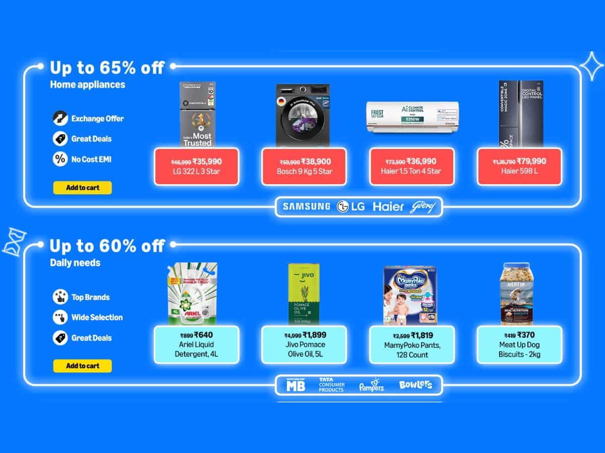 Amazon Prime Day Sale get upto huge 40 percent on mobile accessories 80 percent on electronics home appliances check deals