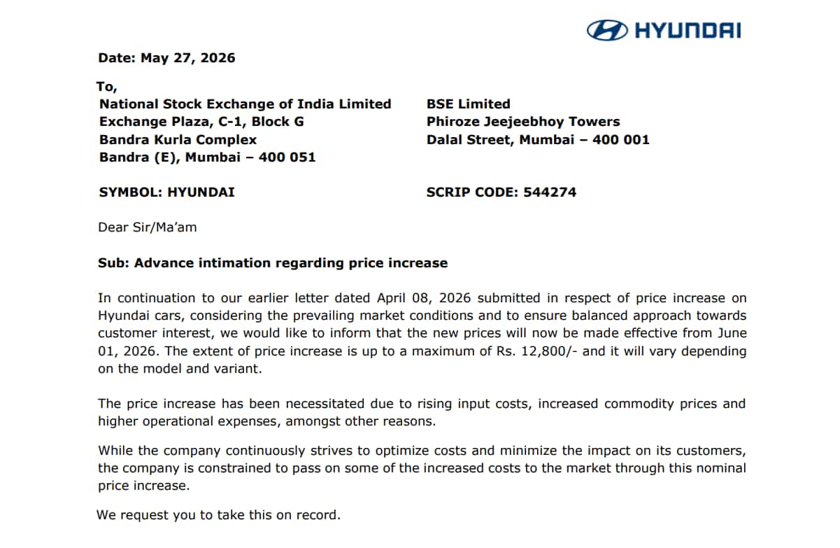 Hyundai Price 