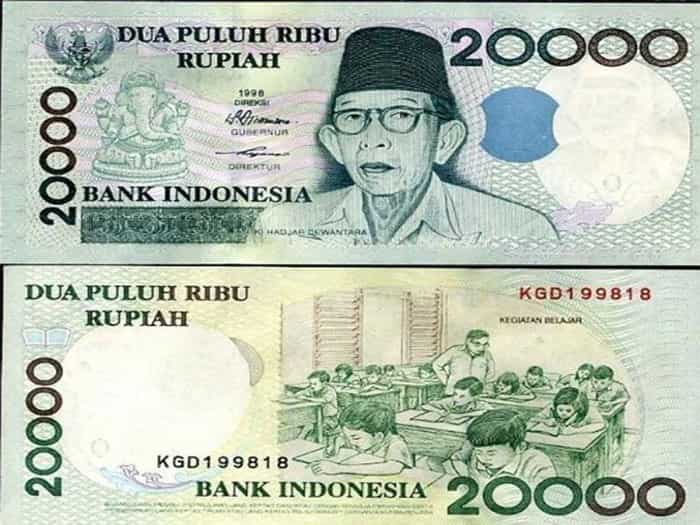 Interesting facts: Lord Ganesha portrait on Indonesian Currency
