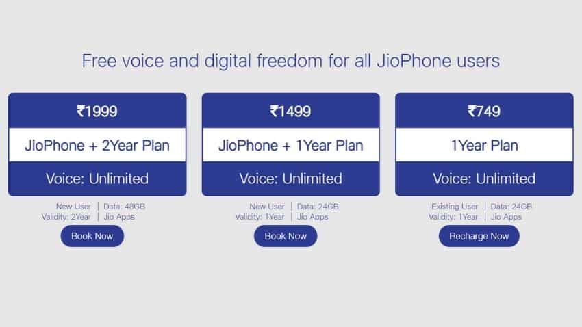 Jio Phone Free Offer With Reliance Jio 1999 Rupees Plan With 2 Years Validity Unlimited Call And Data tech news in hindi