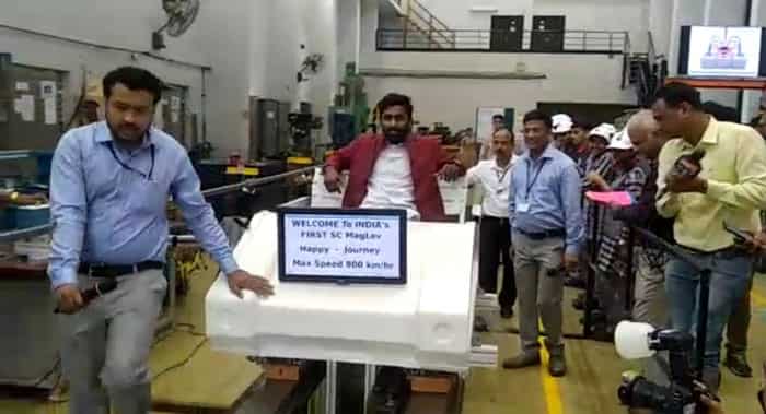 Indore Scientist claims ready Maglev train model