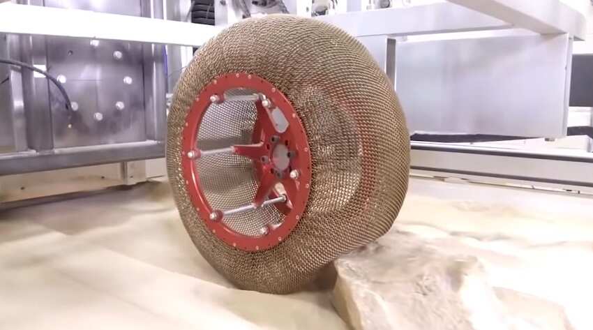 NASA develop Superelastic Tire