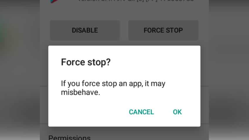 force stop app
