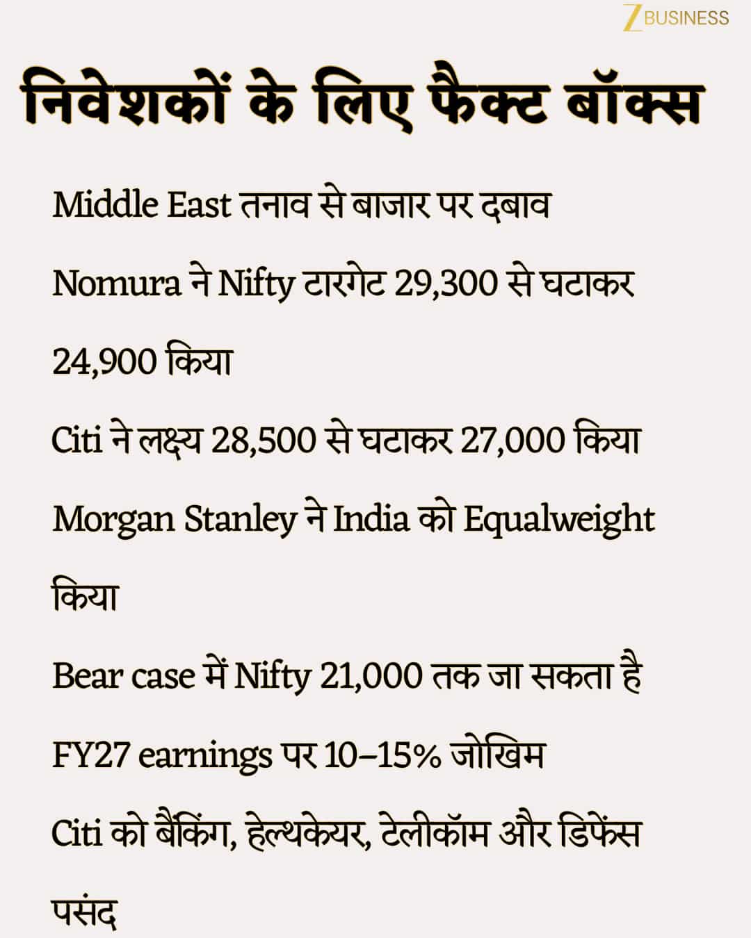 Nifty Target