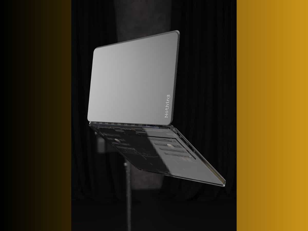 Nothing Laptop Concept Pictures revealed by Nothing community comes with transparent design see pictures and specifications