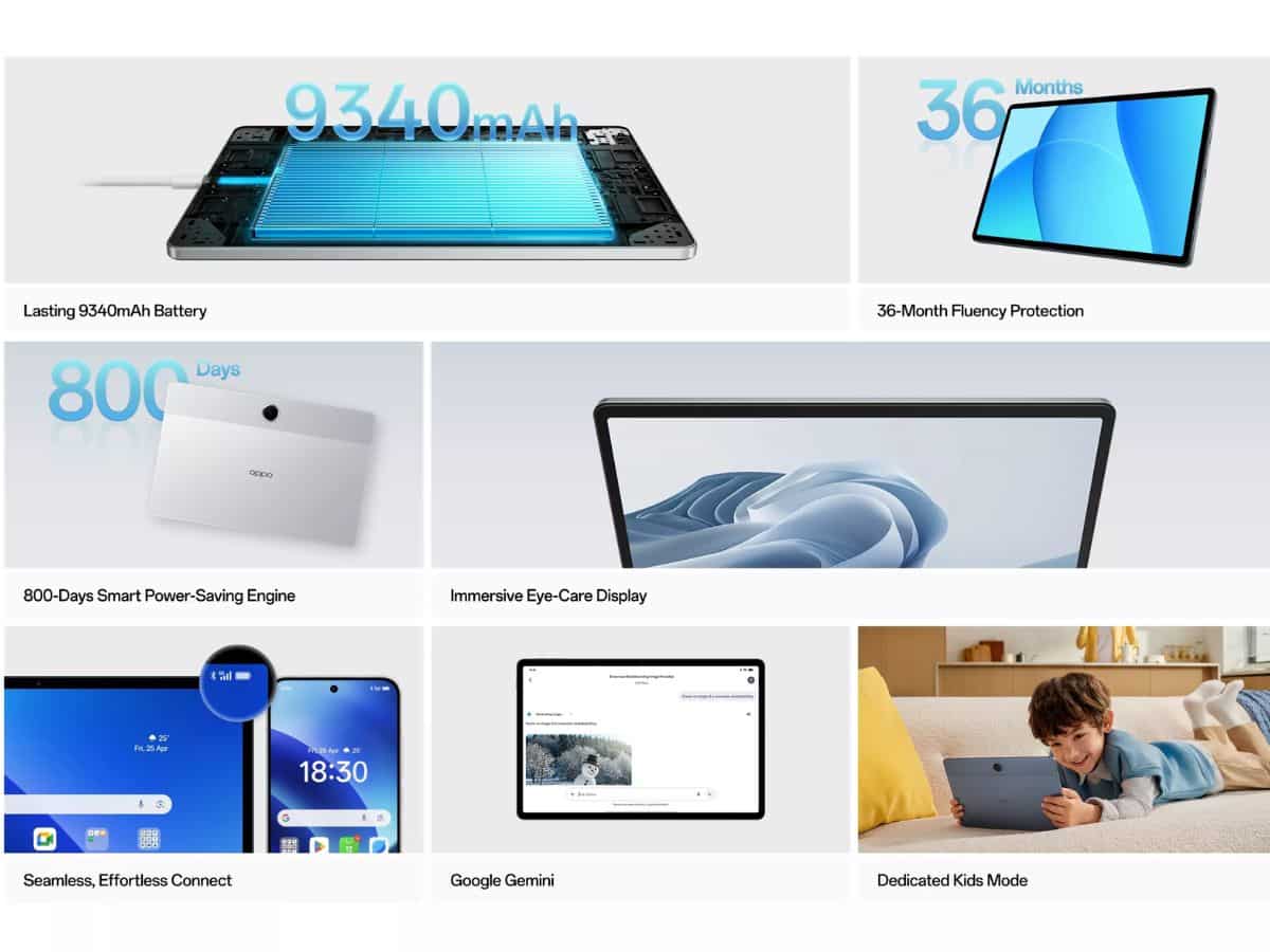 Oppo Pad SE Review hindi camera performance price features and specifications