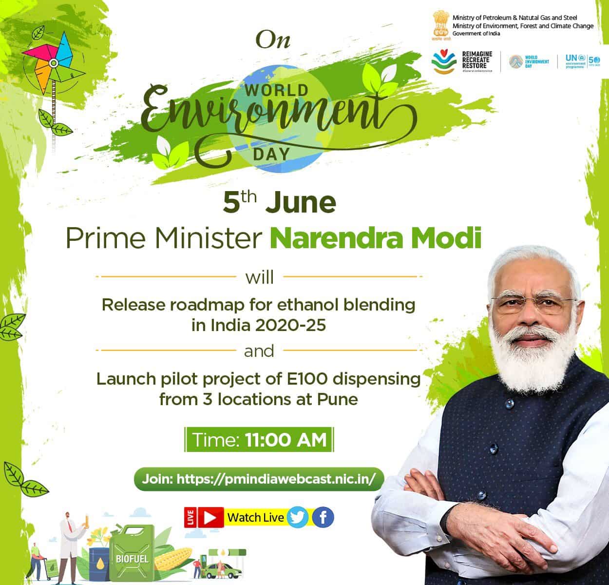 PM Modi World environmental day