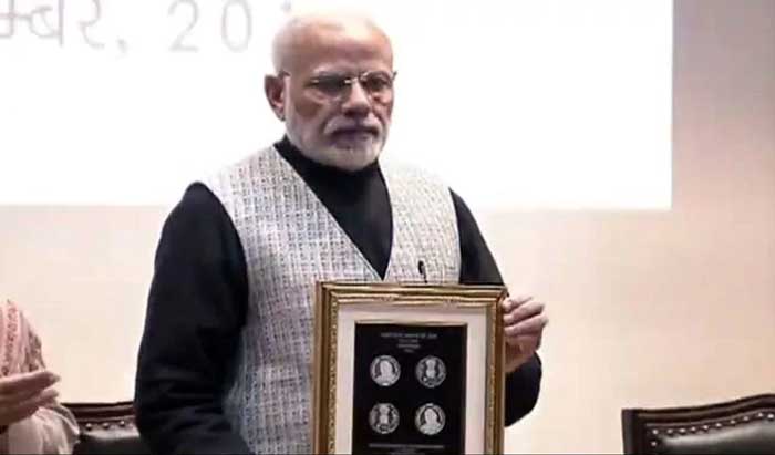 PM Modi Launches Rs.100 Coin In Atal Bihari Vajpayee Memory